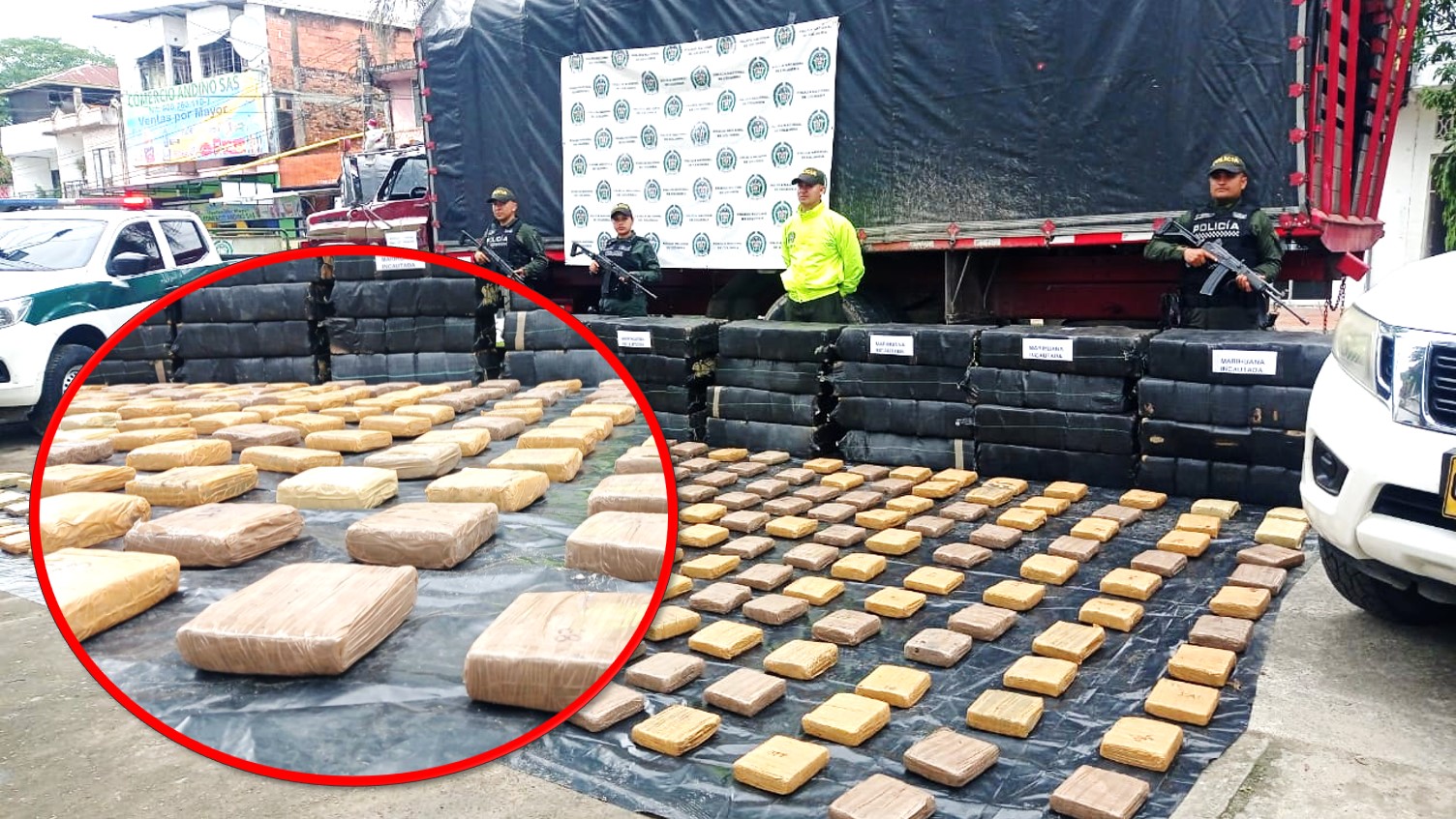 La más reciente operación contra el narcotráfico se registró en la vereda Panorama de La Plata, Huila