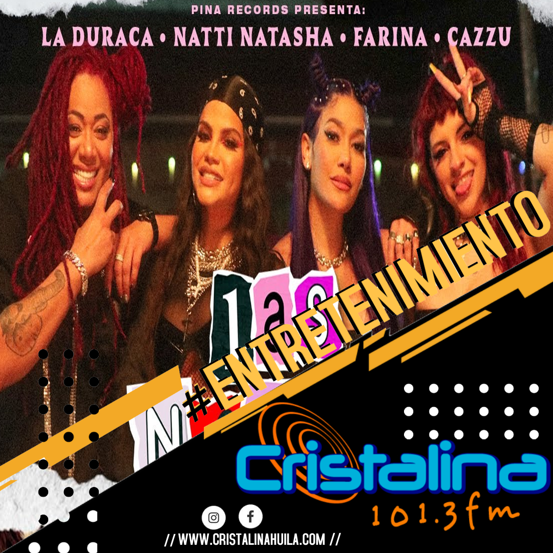 NATTI NATASHA LANZA “LAS NENAS” JUNTO A FARINA, CAZZU Y LA DURACA