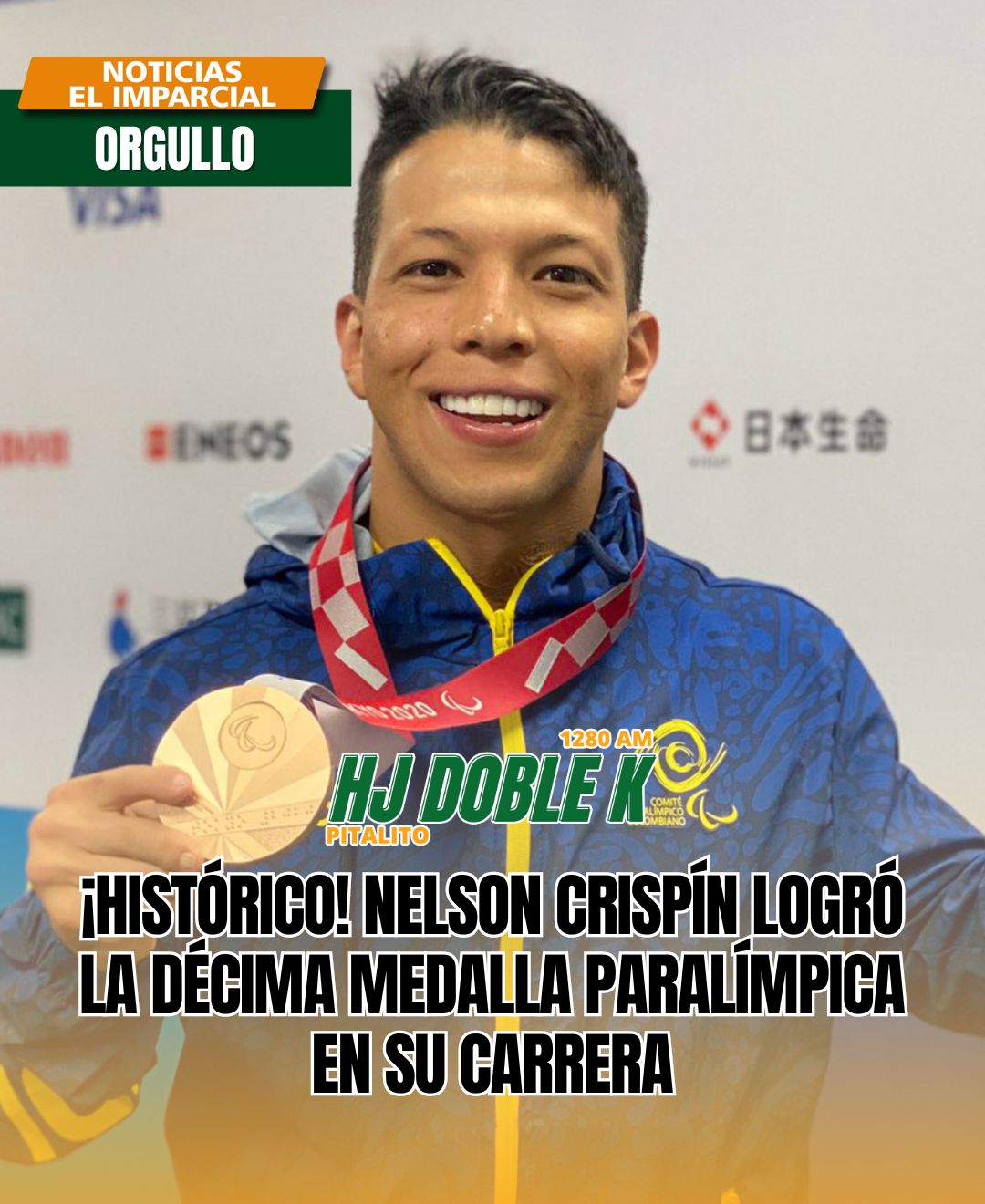 Nelson Crispín continúa sumando logros a su impresionante carrera