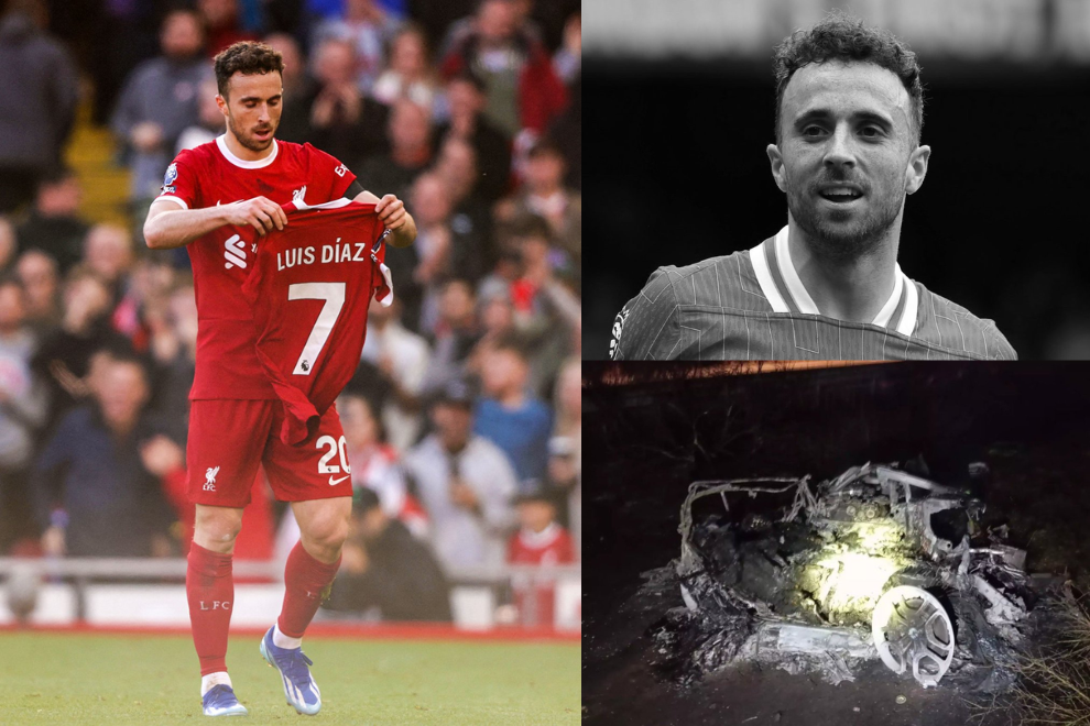 Tragedia en el fútbol: Diogo Jota, futbolista del Liverpool muere en accidente