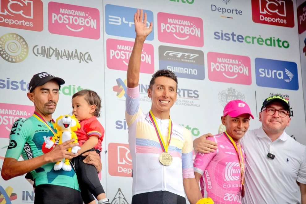 Cundinamarca hace historia: podio completo en el Nacional de Ruta 2026