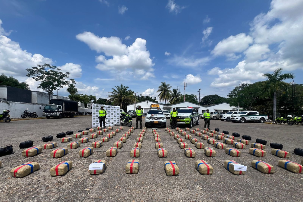 Golpe al narcotráfico en la vía Bogotá – Girardot