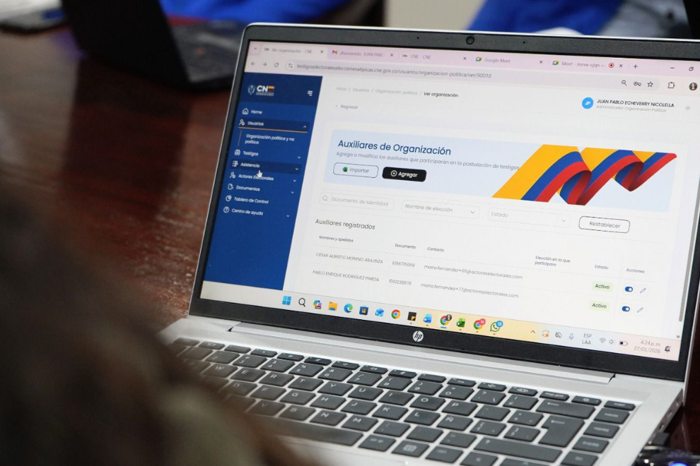 Cundinamarca acelera registro de testigos electorales rumbo al 8 de marzo