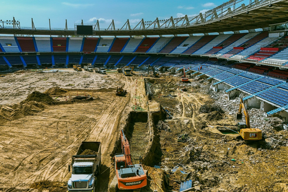 El estadio Metropolitano avanza hacia estándar internacional tras visita de la FCF
