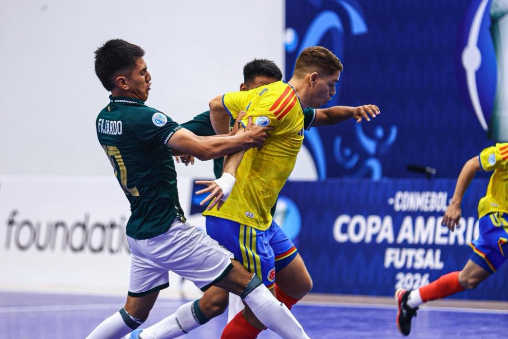 Colombia vence a Bolivia en la Copa América de Futsal