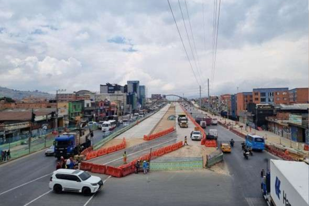 Entrada a Bogotá por Autopista Sur será lenta