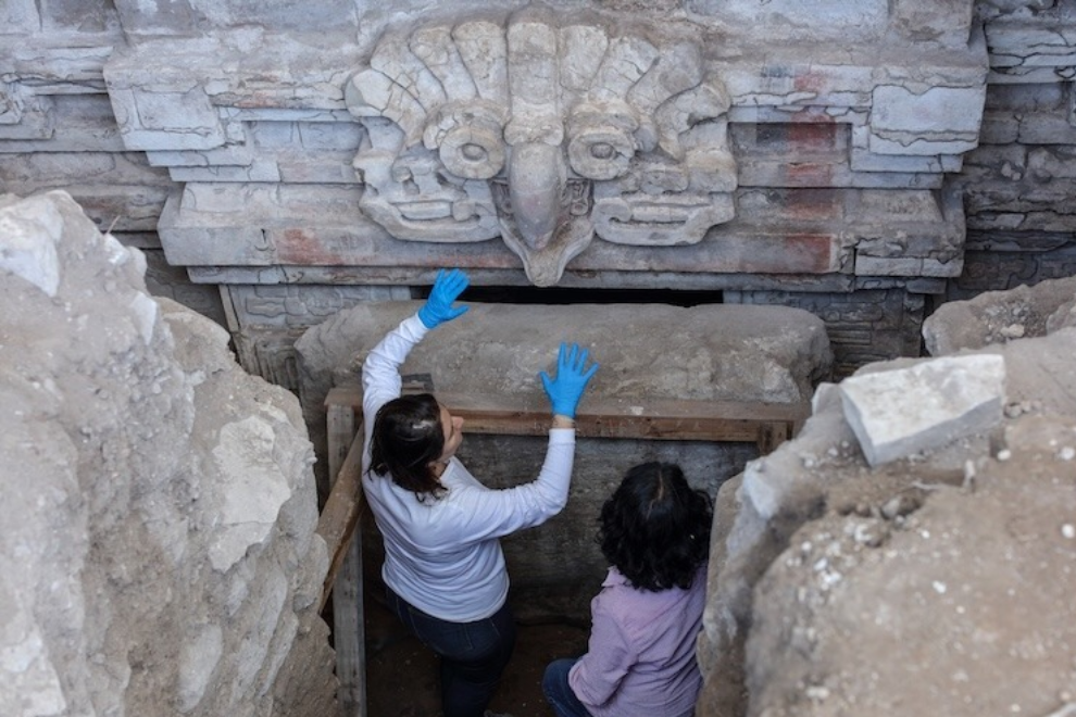 Hallan tumba zapoteca de más de 1.400 años en Oaxaca