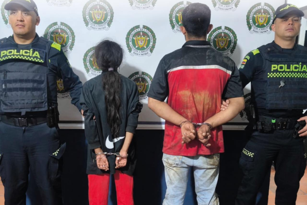 Capturan a dos personas por hurto de cable en La Mesa, Cundinamarca