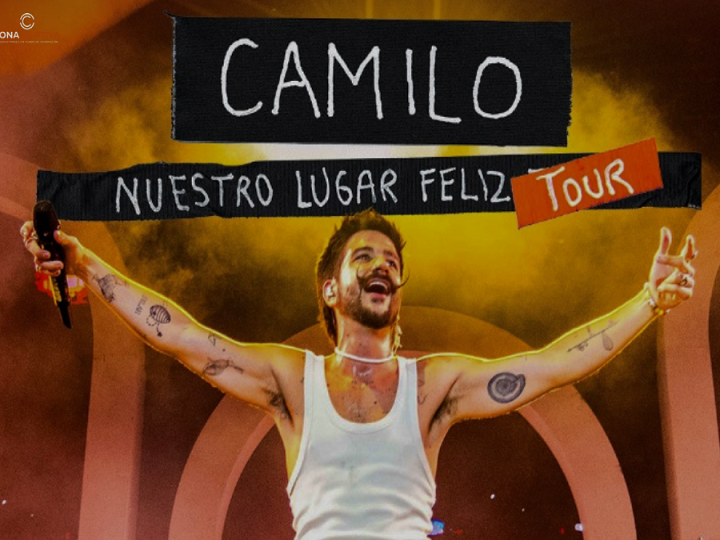 Camilo regresa a Colombia con su gira “Nuestro Lugar Feliz Tour”