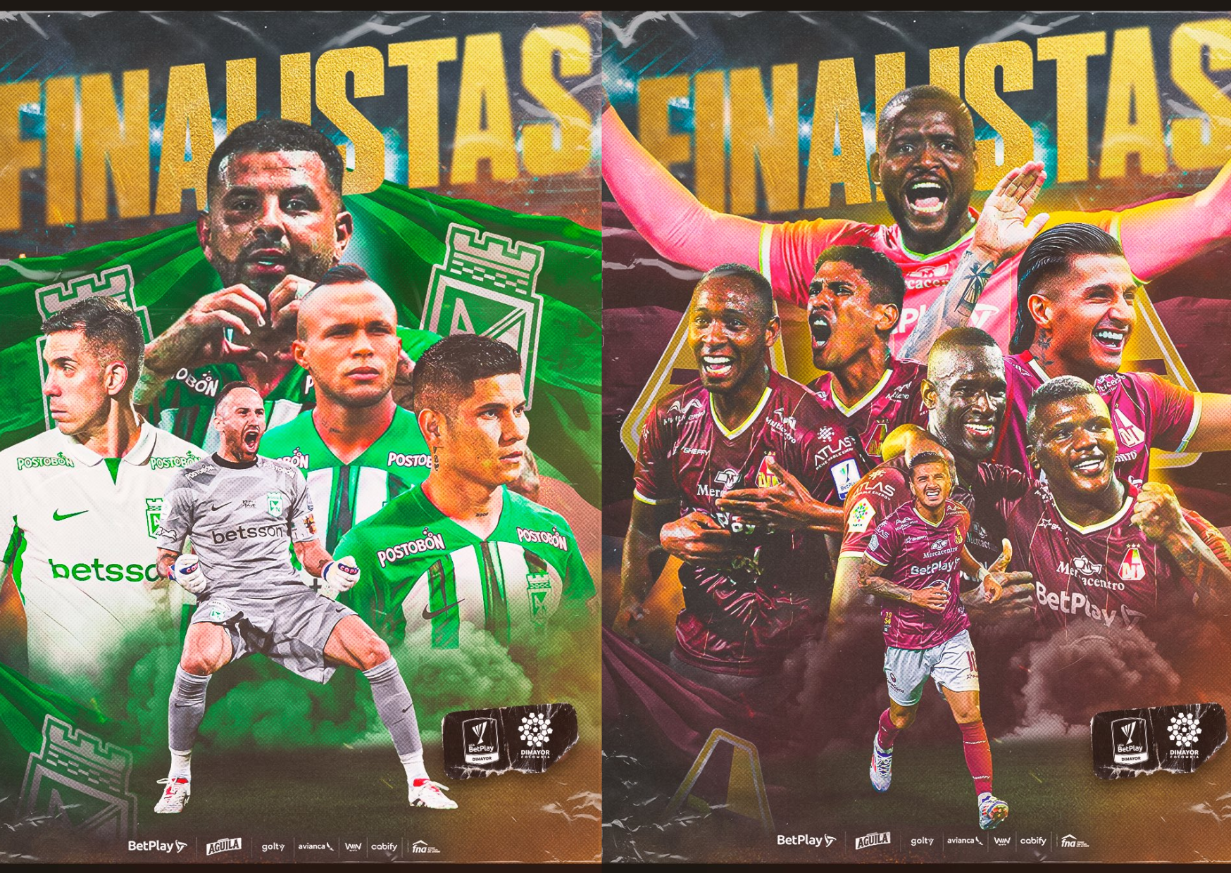Atlético Nacional y Deportes Tolima disputarán la final de la Liga Betplay