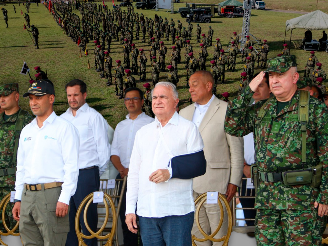 Se realizó la activación de la Fuerza de Despliegue Rápido N.° 5 y el Batallón de Fuerzas Especiales N°9