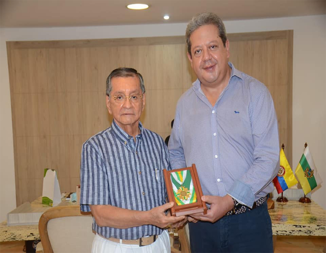 HJ Doble K y su Fundador Jorge Helí Charry, reciben distinción Escudo del Huila