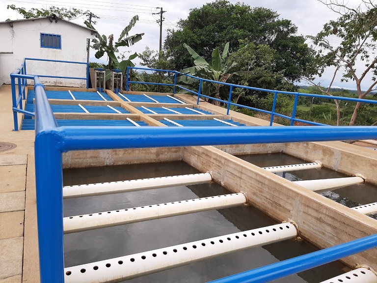 Obras de mejoramiento en el sistema de acueducto del municipio de La Montañita.