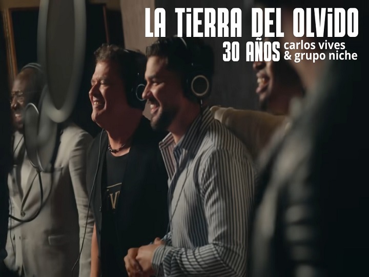 Carlos Vives y El Grupo Niche lanzaron versión en salsa de “La Tierra del Olvido”