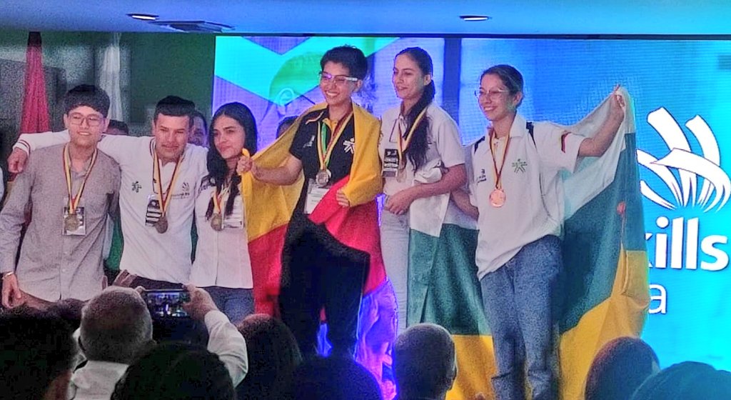 SENA Pitalito ganó tres medallas en WorldSkill