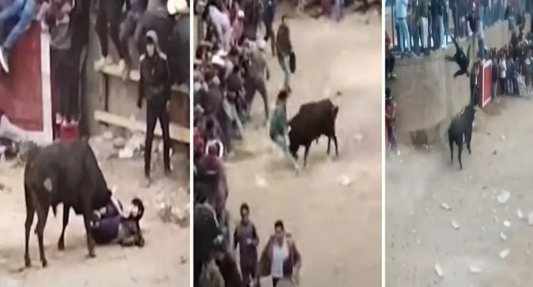 Fiesta taurina  deja 11 heridos en Perú