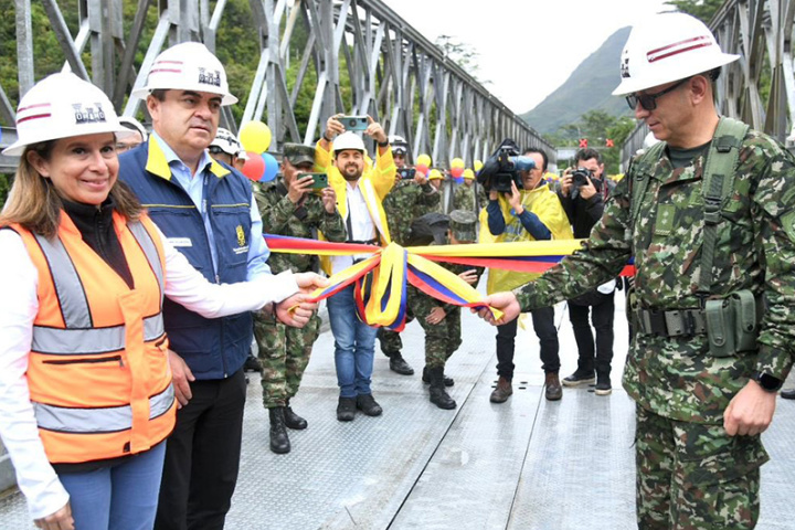 Se reabre el paso vial Bogotá - Villavicencio