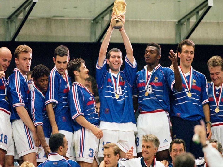 Imagen histórica de Francia 1998