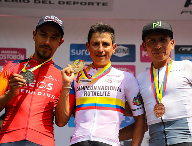 Estaban Chaves Campeón Nacional de Ruta