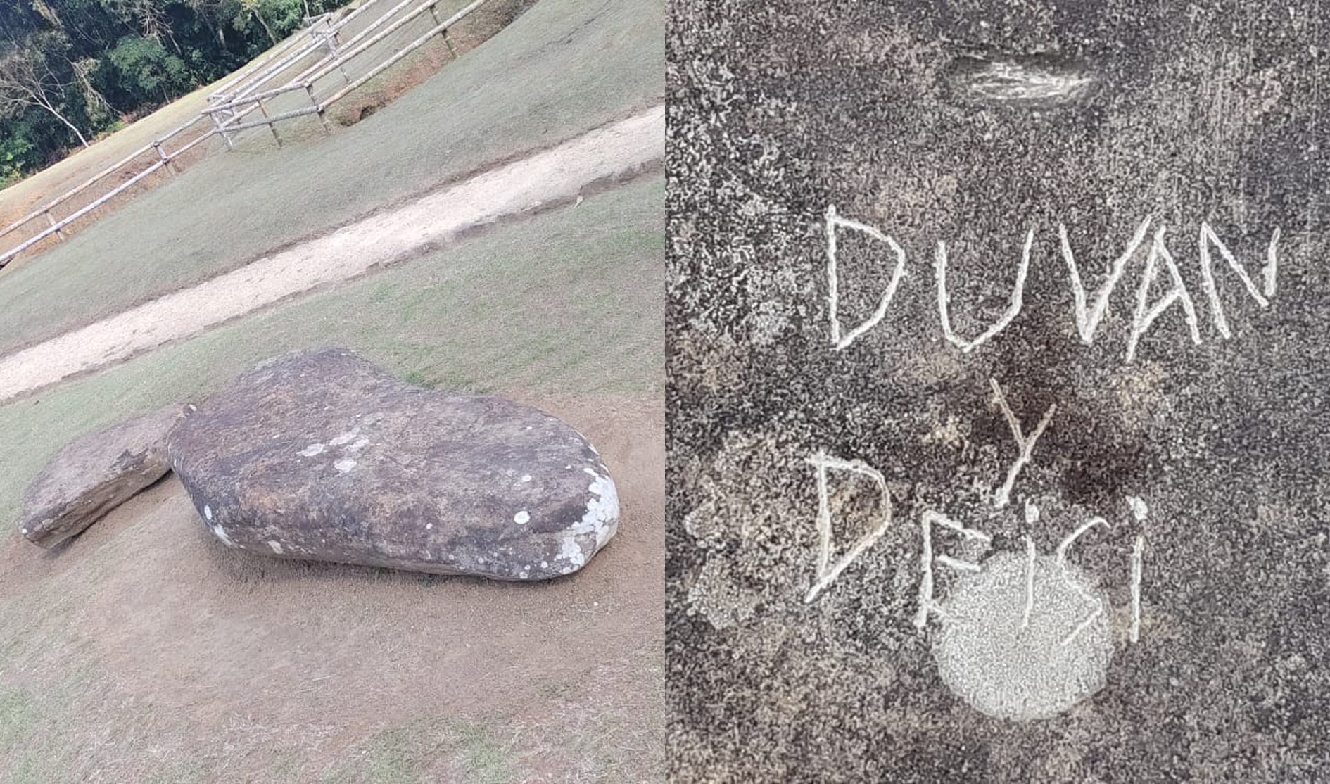 Daño al patrimonio arqueológico de San Agustín