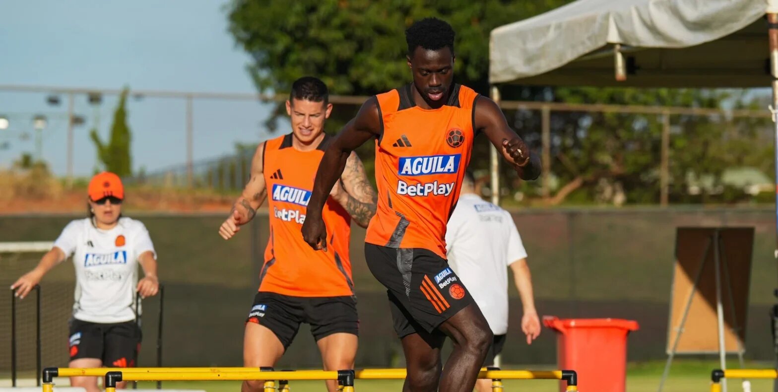 Continúa la preparación de la Selección Colombia para enfrentar a Brasil