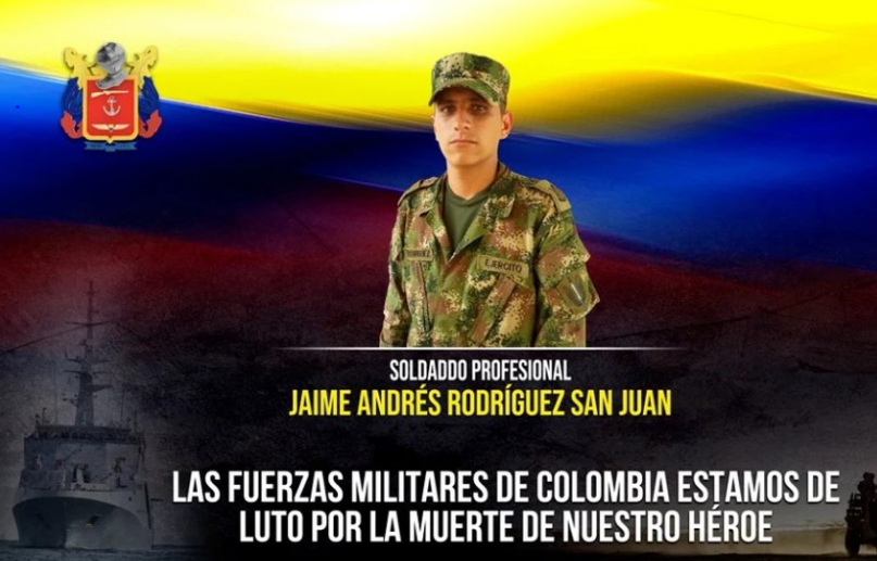 Un soldado profesional muerto y otro más herido