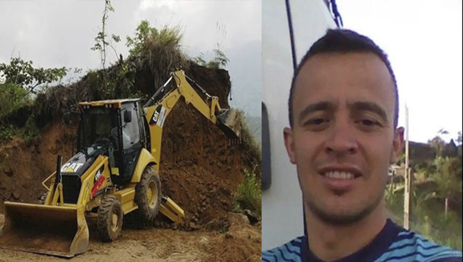 Un operador de maquinaria pesada murió tras caer de un abismo