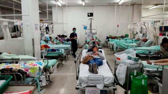 Hospitales al borde del colapso