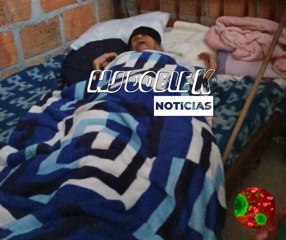 Anciana es abandonada en sus últimos días de vida