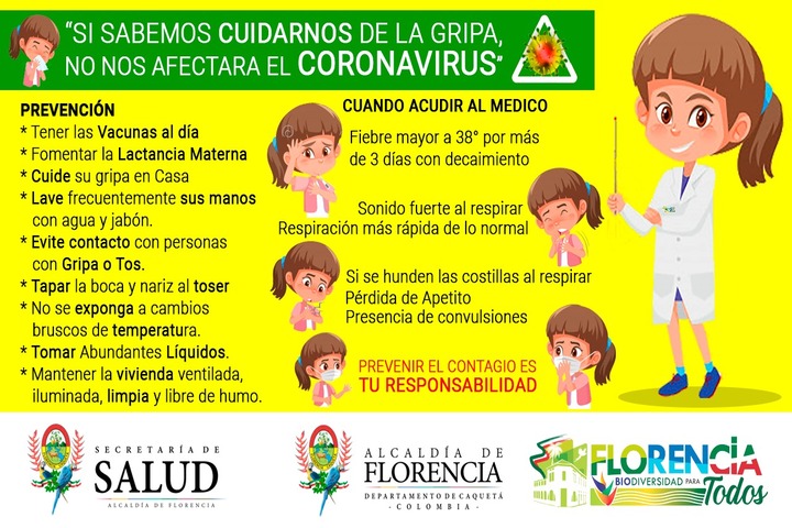 La Secretaria de Salud Municipal pide adoptar medidas de prevención y autocuidado