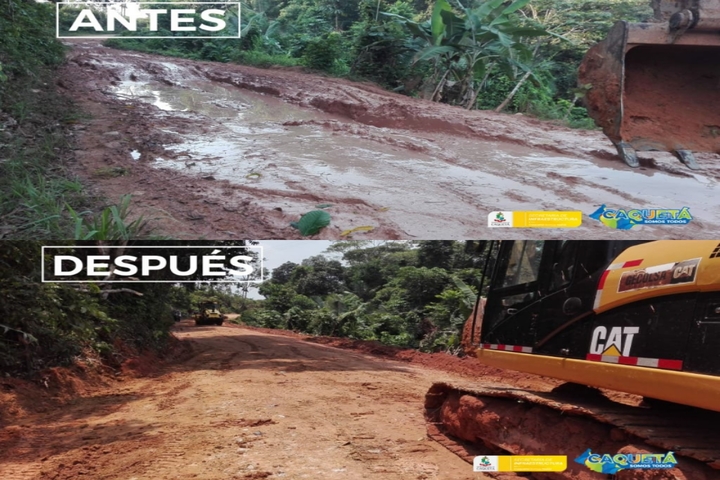 La gobernación del Caquetá se preocupa por las vías terciarias