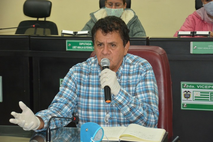 Gobernador Arnulfo Gasca clausuró sesiones extraordinarias de la asamblea departamental