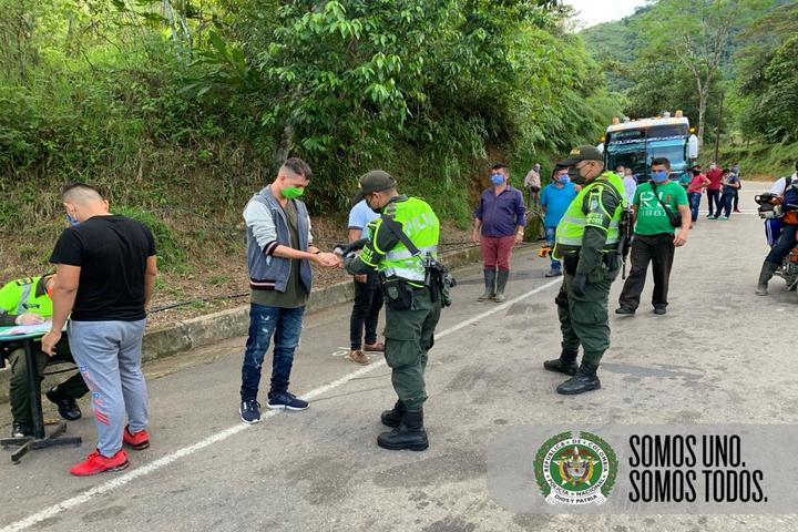 Prevención y control de la seccional de tránsito y transporte en Caquetá