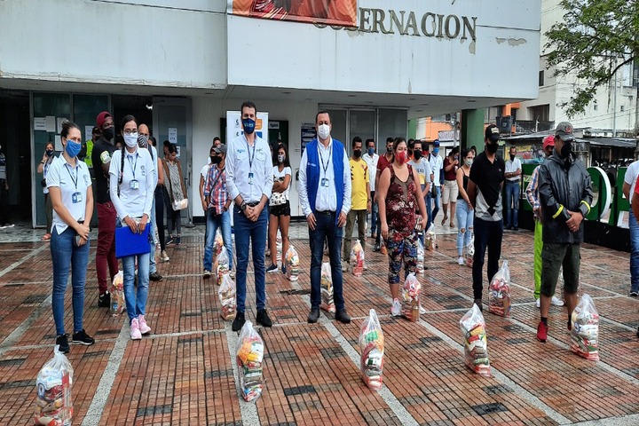 Gobernación del Caquetá entrega ayudas alimentarias a personas en proceso de reintegración