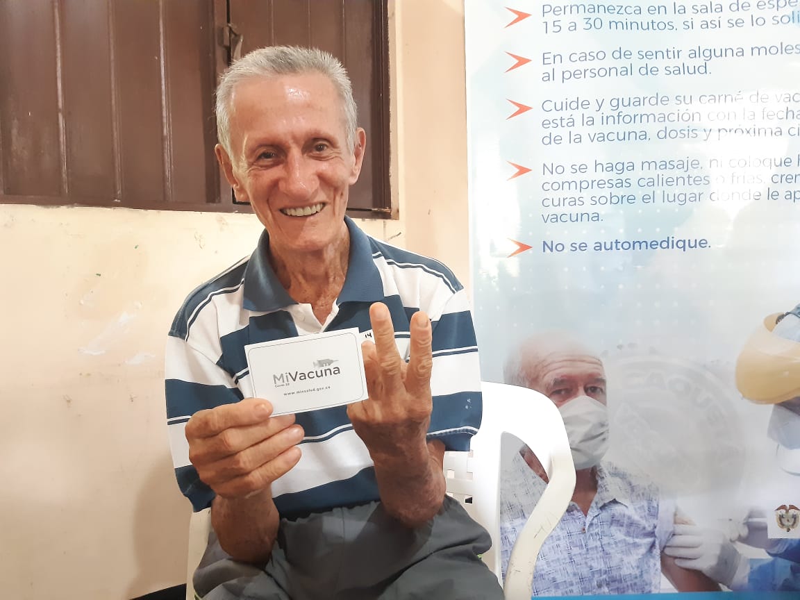 Preocupación por el bajo número de personas mayores de 80 años que han sido vacunados