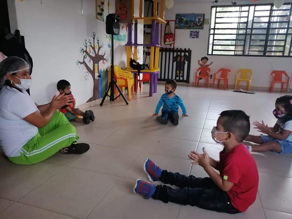 ICBF activó, bajo modelo de alternancia, la atención integral a niñas y niños de cero a cinco años