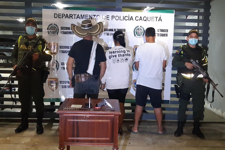 14 personas fueron capturadas el fin de semana en el Caquetá.