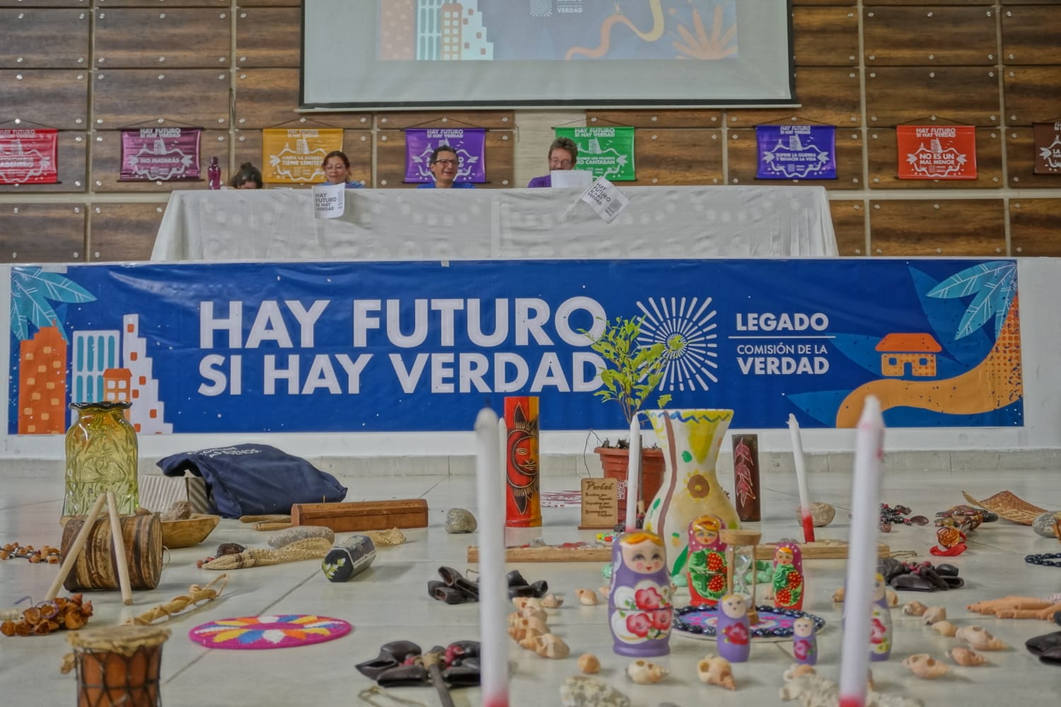 Mujeres víctimas del conflicto armado en Caquetá.