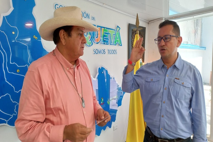 Gobernador posesionó director técnico de salud pública