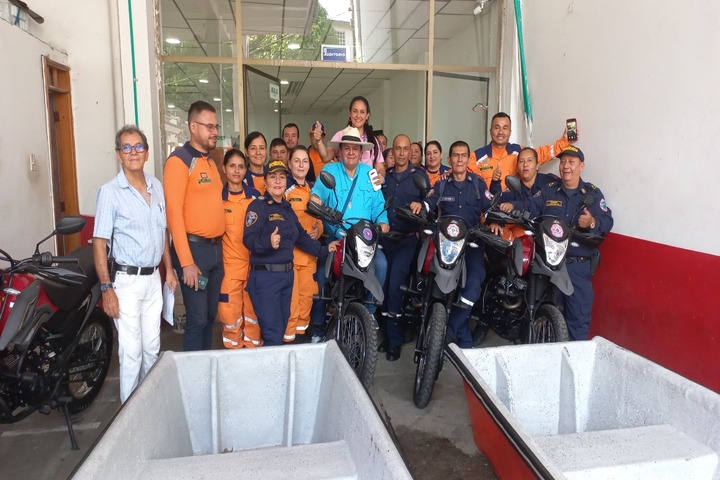 Gobernación del Caquetá entrega importante fortalecimiento para los organismos de socorro en el departamento