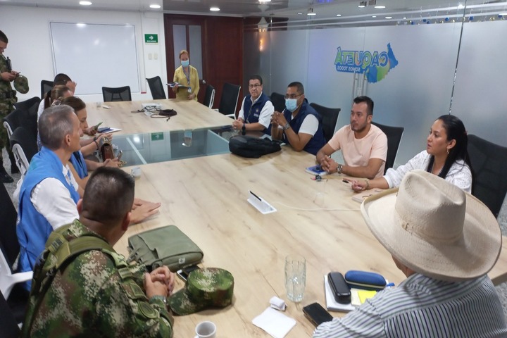 Primer consejo de seguridad extraordinario en Caquetá