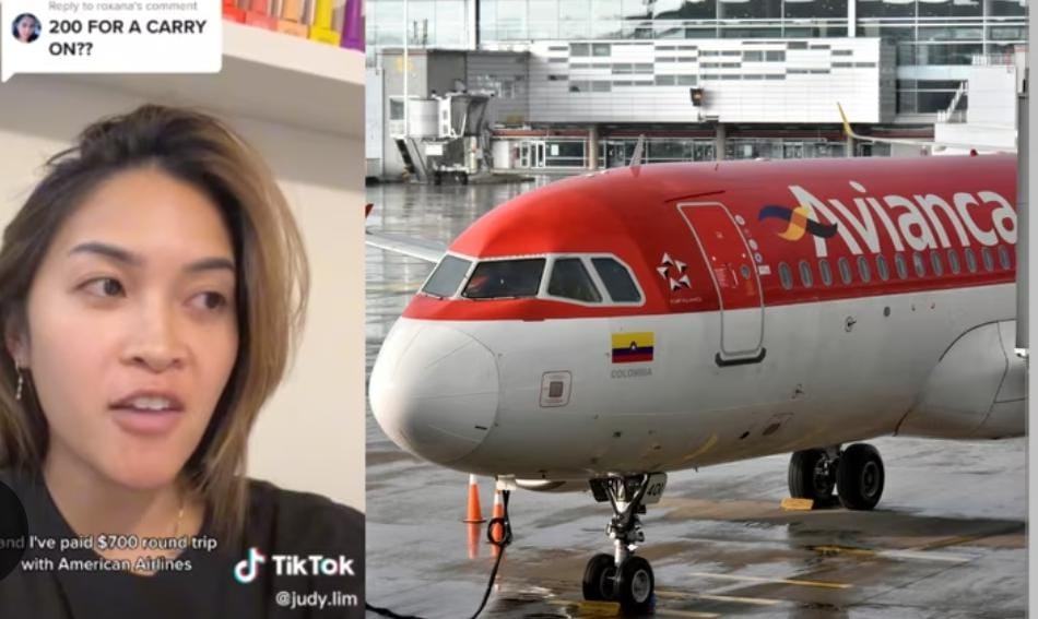 BUSCAR Pulzo      "Es la peor aerolínea": 'Tiktoker' canadiense voló de ira con Avianca por cobros excesivos