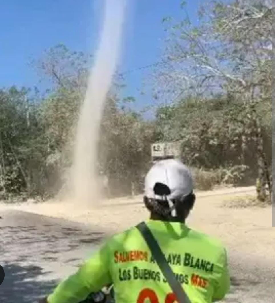 "Es el propio diablo": fenómeno cerca de Cartagena asustó a más de un curioso