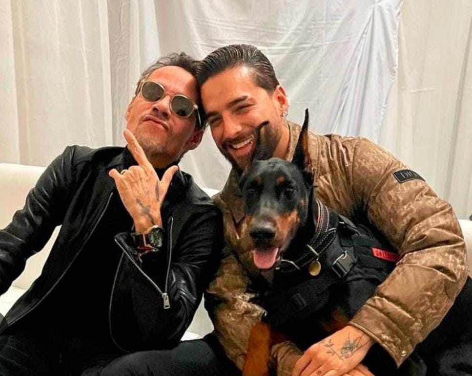 Maluma y Marc Anthony asombraron con canción sobre amor, pero ya no son ‘Felices los 4’