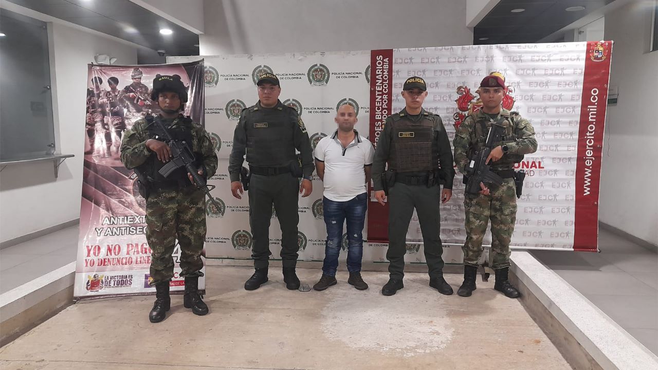 Capturado hombre buscado por la Interpol.