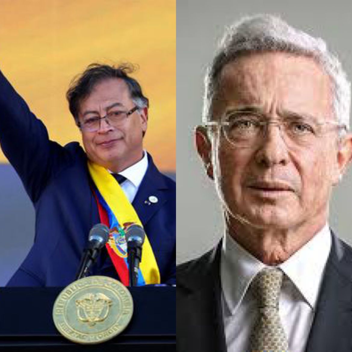 Álvaro Uribe defendió a Gustavo Petro