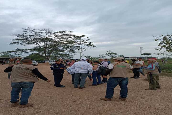 Gobierno nacional hace presencia en los pozos Caquetá