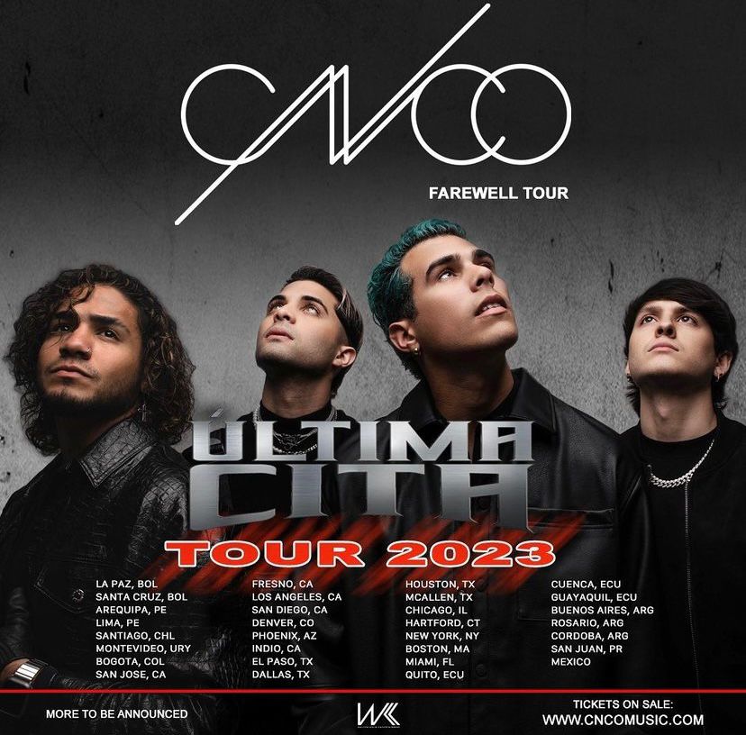 ¡GIRA DE DESPEDIDA! CNCO ESTARÁ EN COLOMBIA