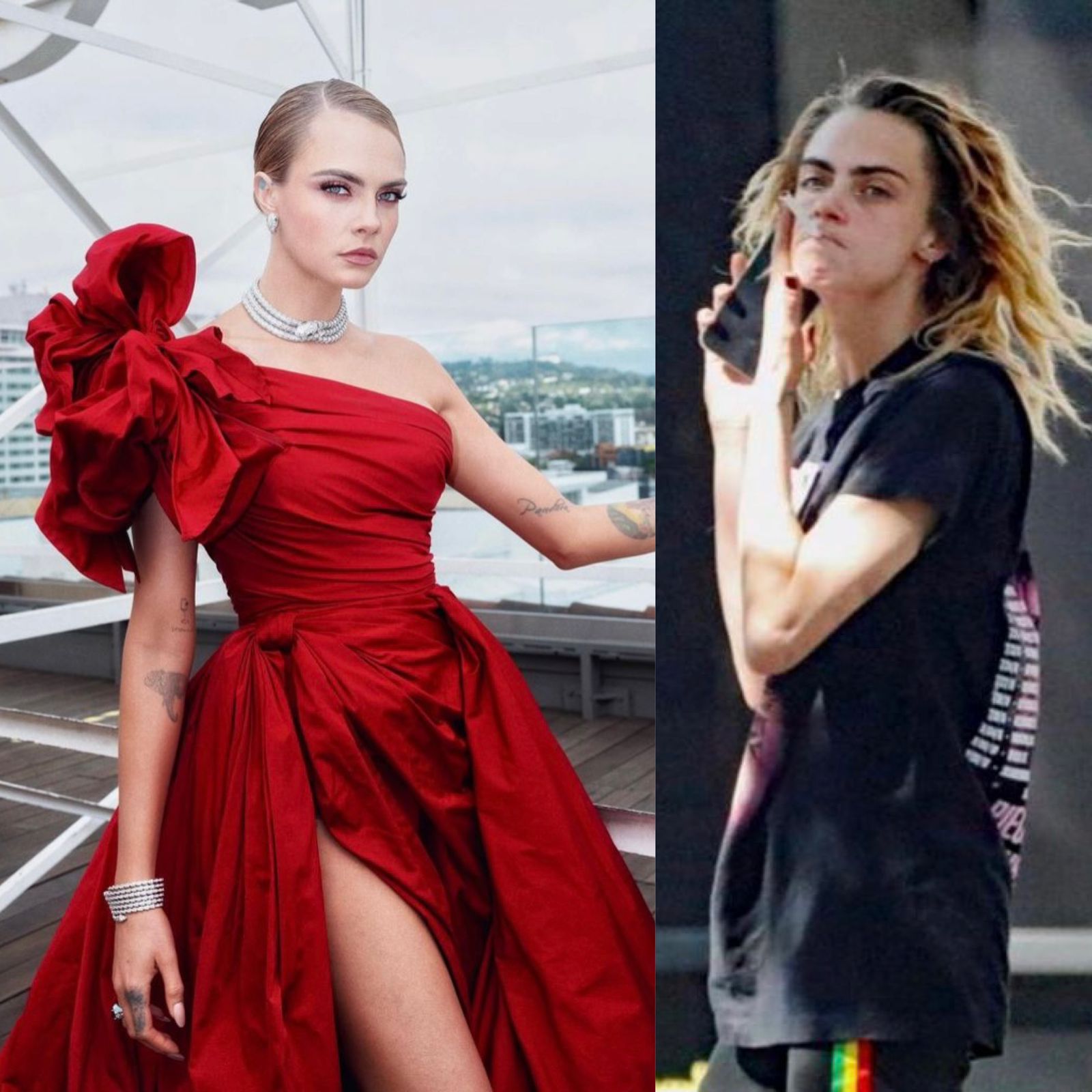 ¡CARA DELEVINGNE REAPARECE LUEGO DE MESES DE REHABILITACIÓN!