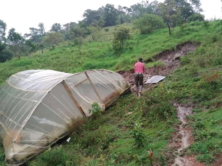 Emergencia en Baraya - Huila por las fuertes precipitaciones
